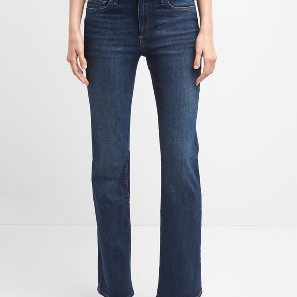 Gap distressed perfect boot cut jeans size 6/28S - Picture 2 of 11